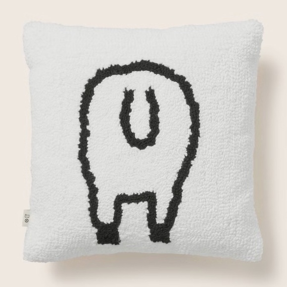 14"x14" Textured Sheep Square Toss Pillow Cream - Woolrich - Picture 2 of 4